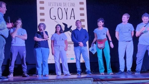 Con la proyección de los video minutos comenzó el Festival de Cine Goya 🎥